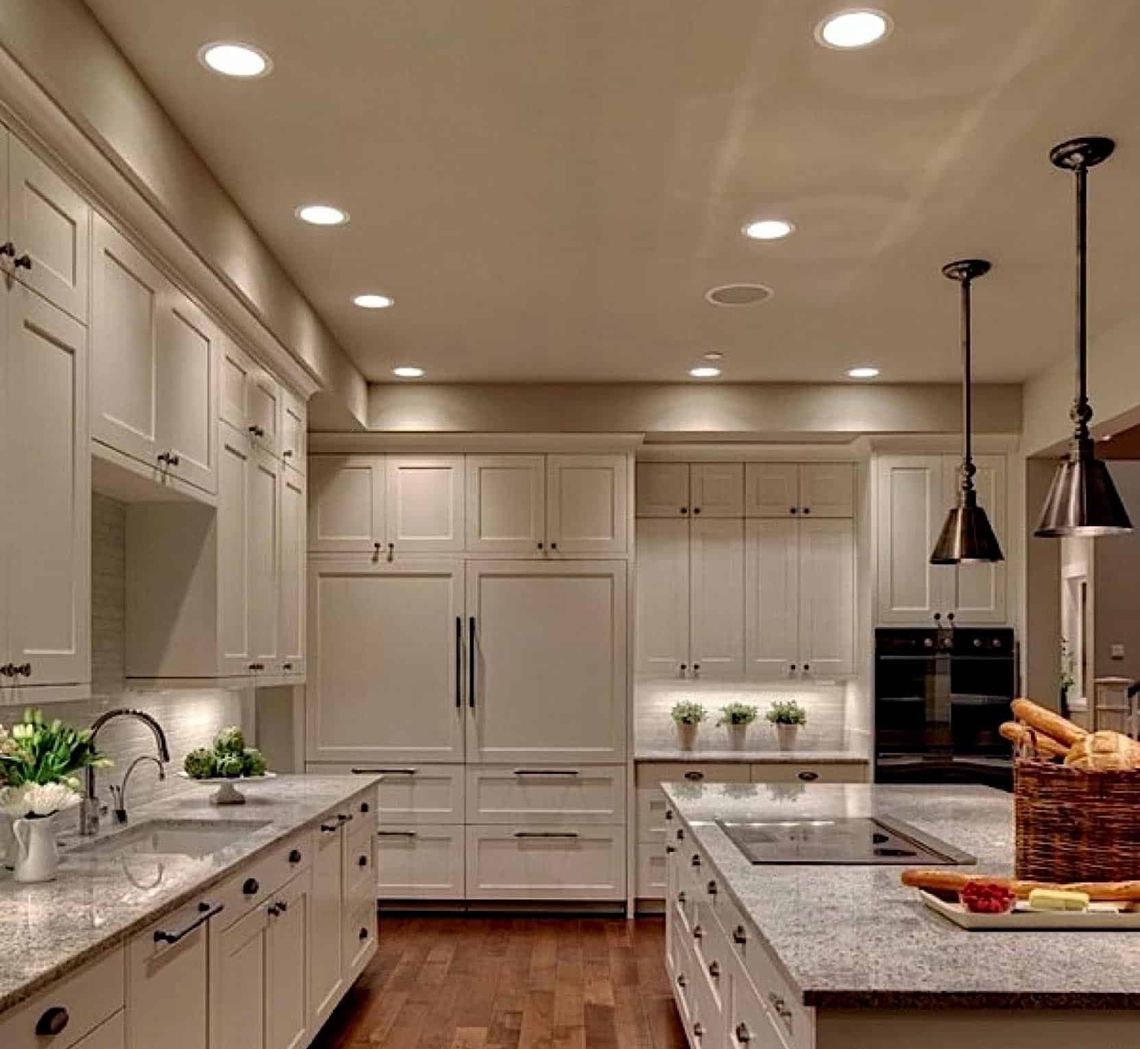 Downlight in kitchen
