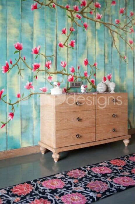 A Wooden Storage Unit