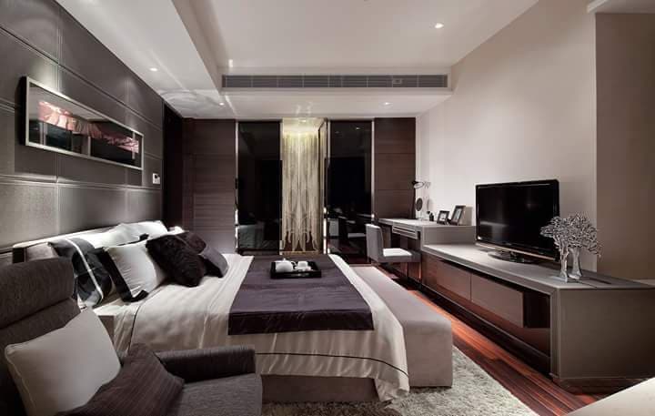Contemporary styled Bedroom