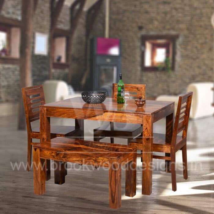 Rectangular Wooden Dining Table