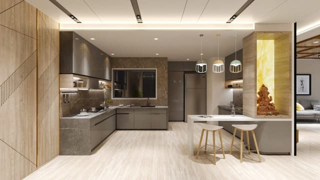 Contemporary Style Kitchen