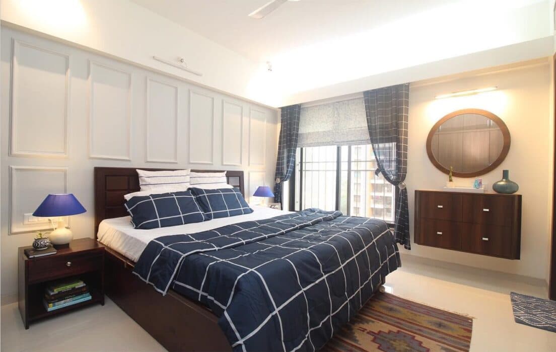 Minimalsit themed Bedroom