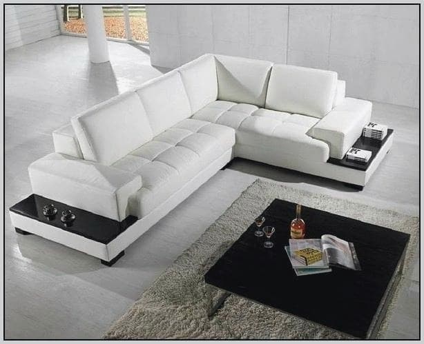 White Coloured Modern Sofa