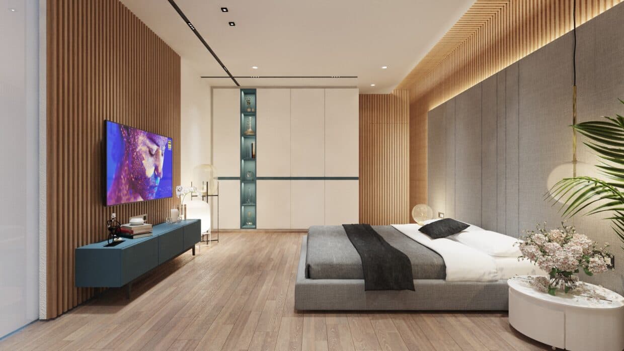 Stunning Contemporary Styled Bedroom