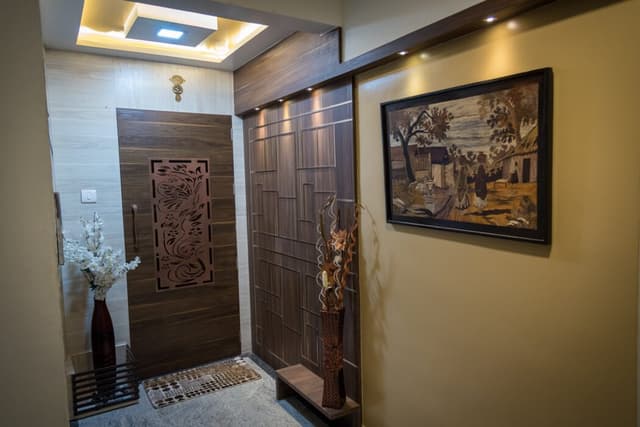 Modern and Rustic Entry Door