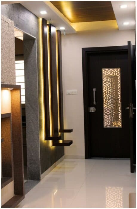 Modern and Refined Foyer Space