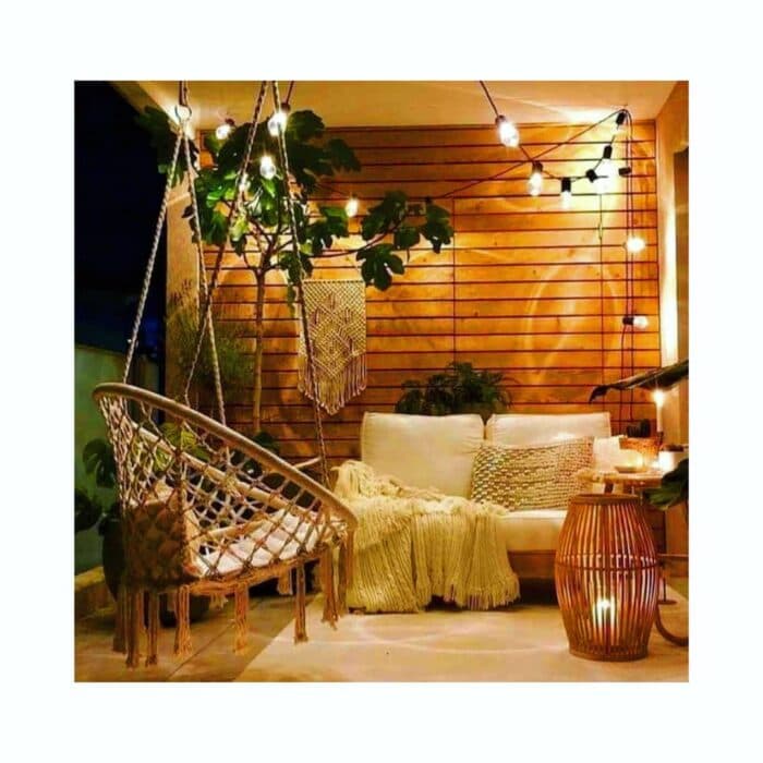 Cozy Balcony Designed for Relaxation and Comfort