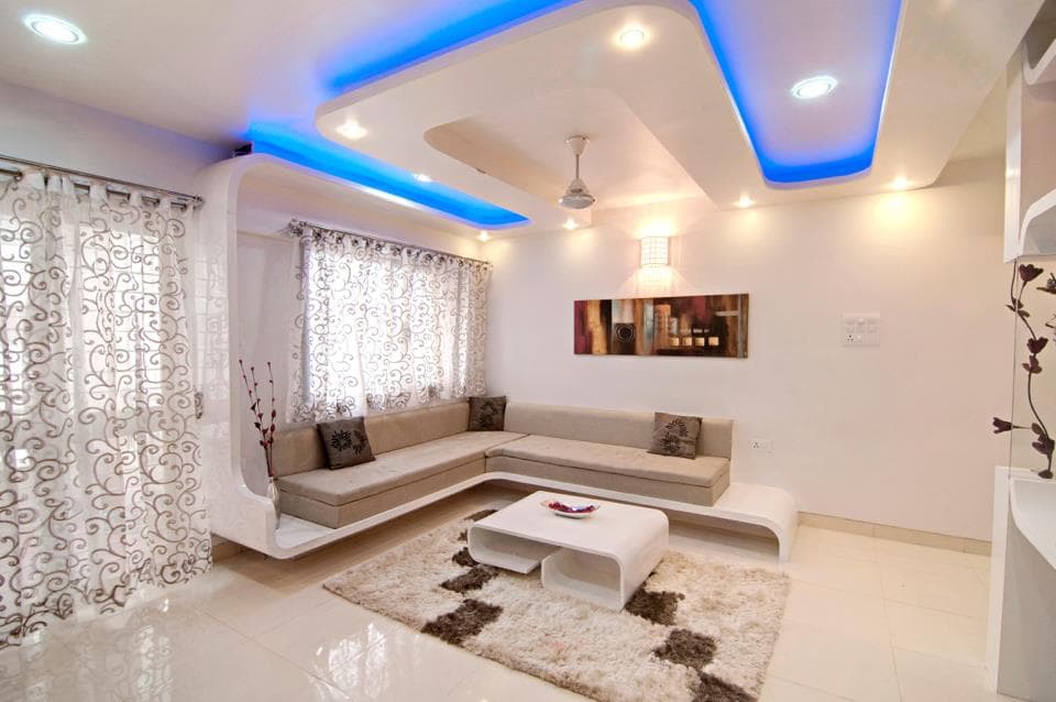 Elegantly Designed Living Room