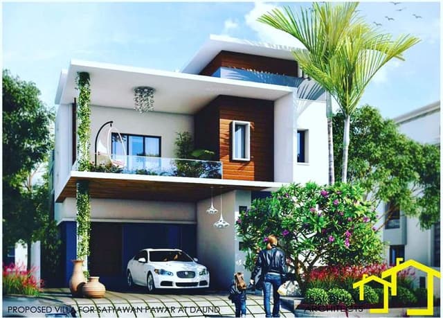 Modern Two-Story Villa