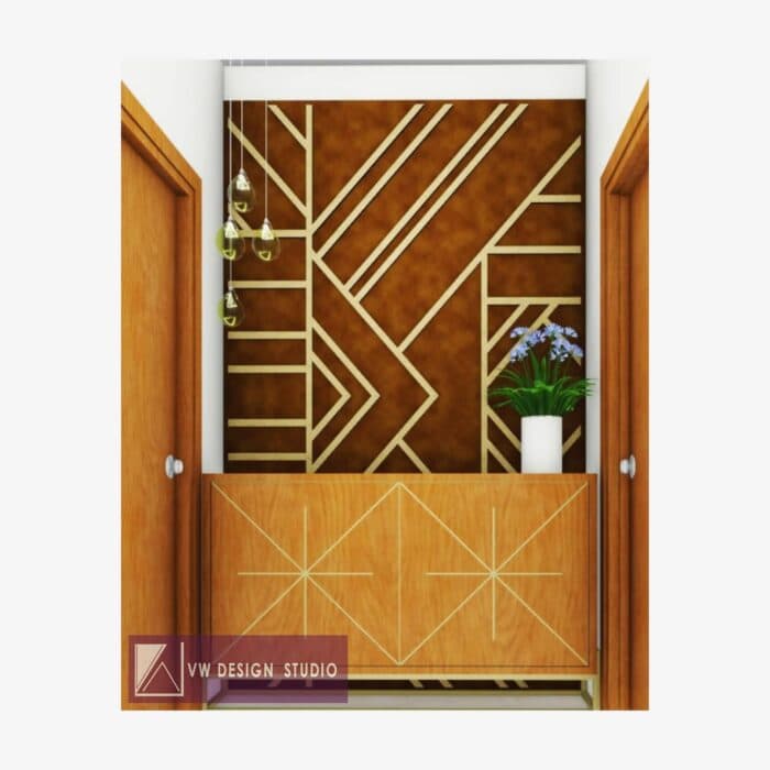 Foyer in a Building with a Modern and Luxurious Ambience