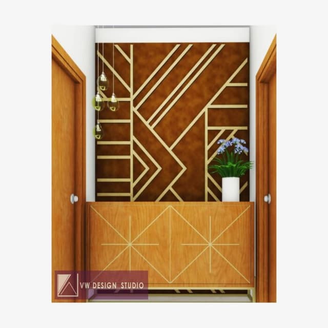 Foyer in a Building with a Modern and Luxurious Ambience