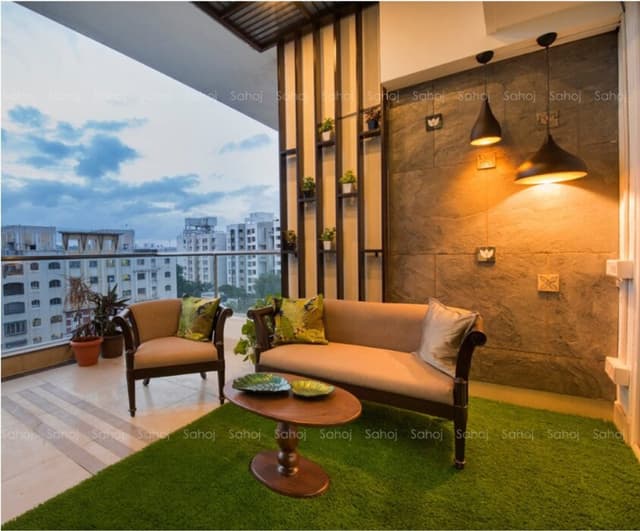 Stylish and Modern Outdoor Balcony