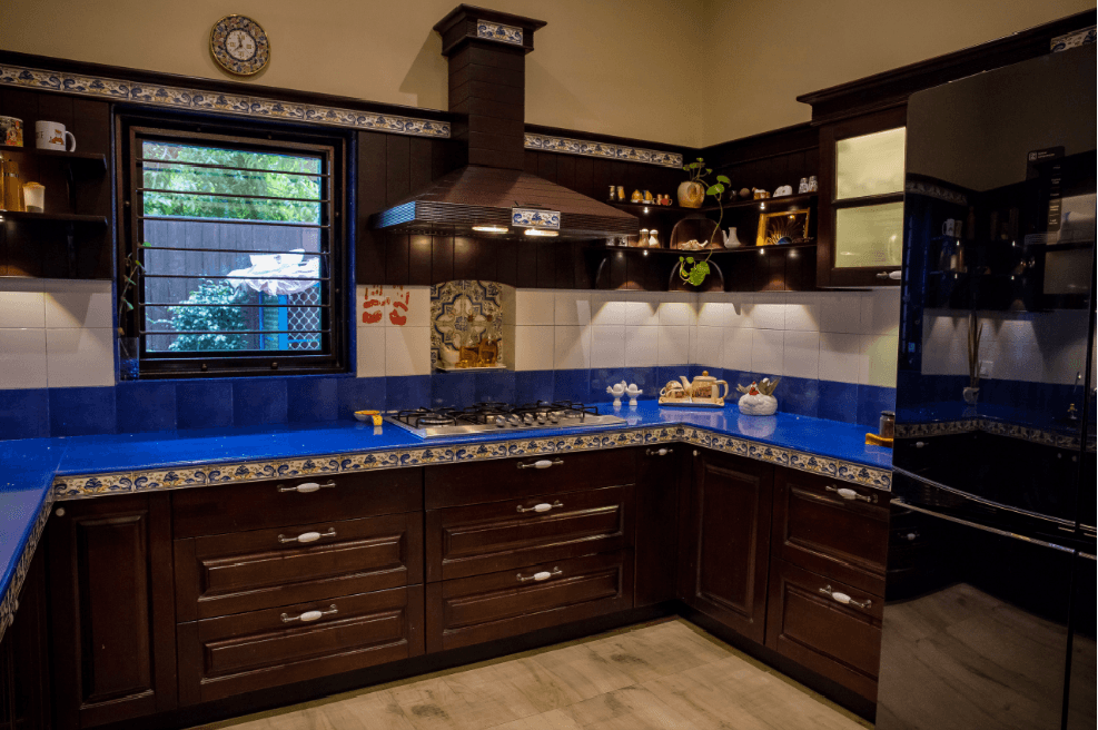 Kitchen with A Classic and Rustic Design