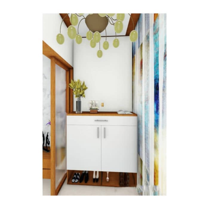 Cosy Interior Corner Exudes a Blend of Elegance