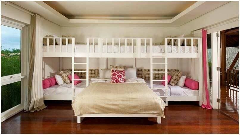 Unique Bunk Bed Arrangement
