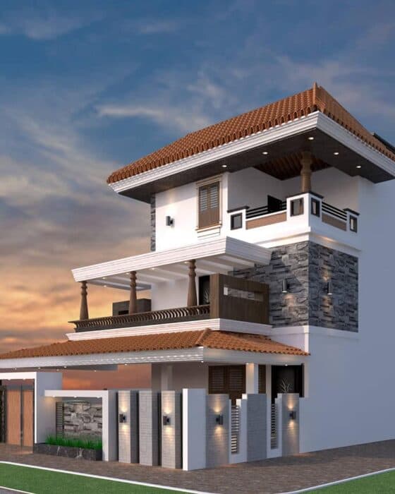 Beautiful Three-Story Contemporary Home