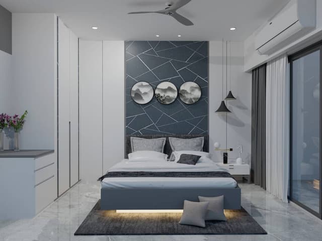 Calming Bedroom Interior
