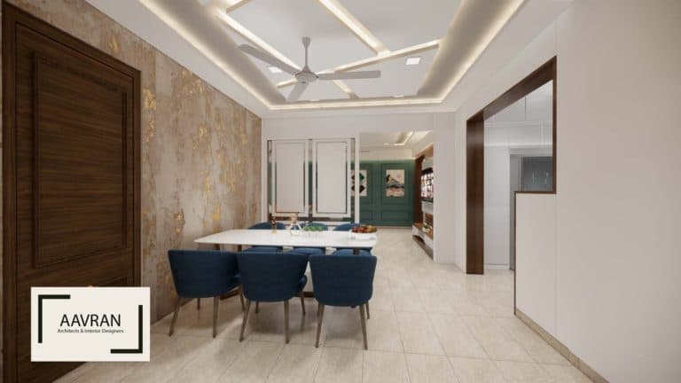 Contemporary Dining Space that Blends Elegance