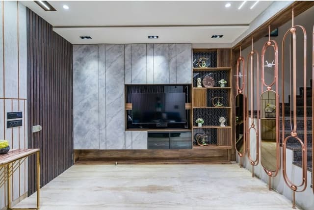 Modern TV Unit Setup