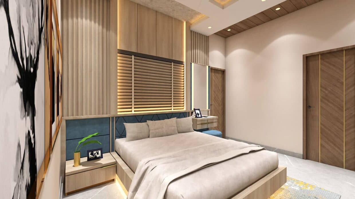 Contemporary Bedroom Designed