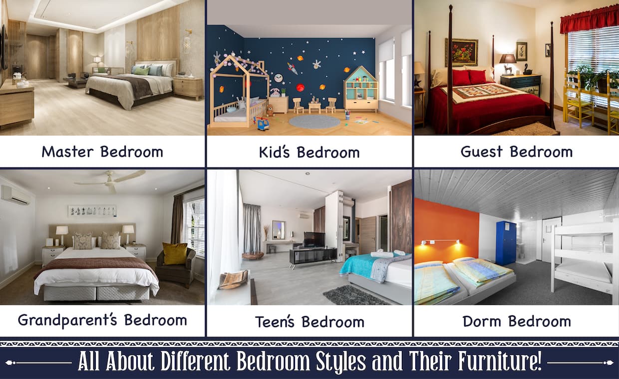 Different Types Of Bedrooms Different Types Of Bedrooms