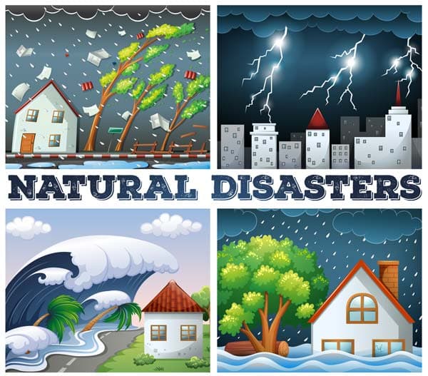 Types of Natural Disasters _ 49650814_xxl – 01 – 0207020006 Types of Natural Disasters