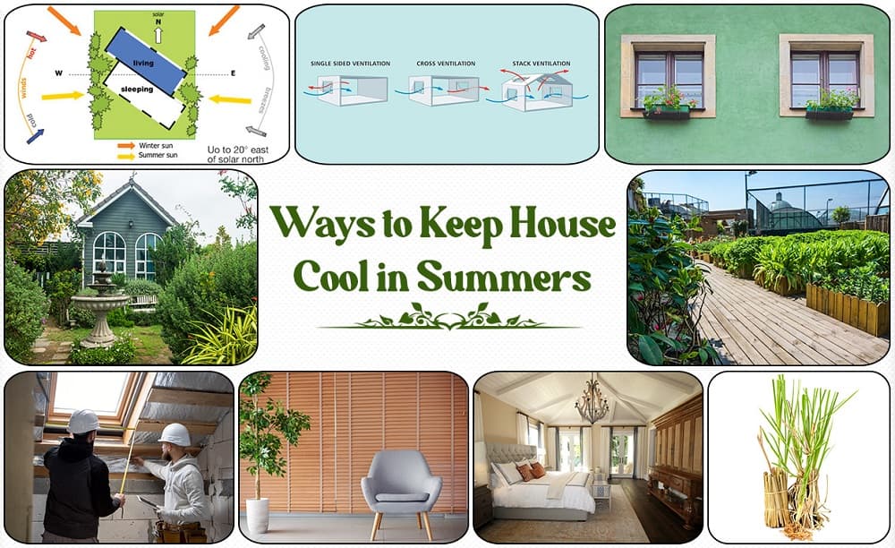 Ways to keep house cool without ac in summers Ways to keep house cool without ac in summers