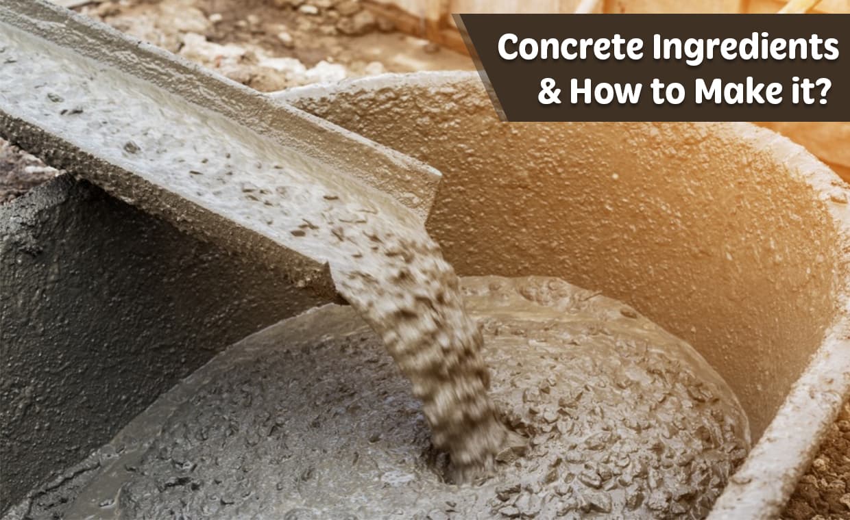 Concrete Ingredients & How to Make it – 01 – 0401020001 Concrete Ingredients & How to Make it
