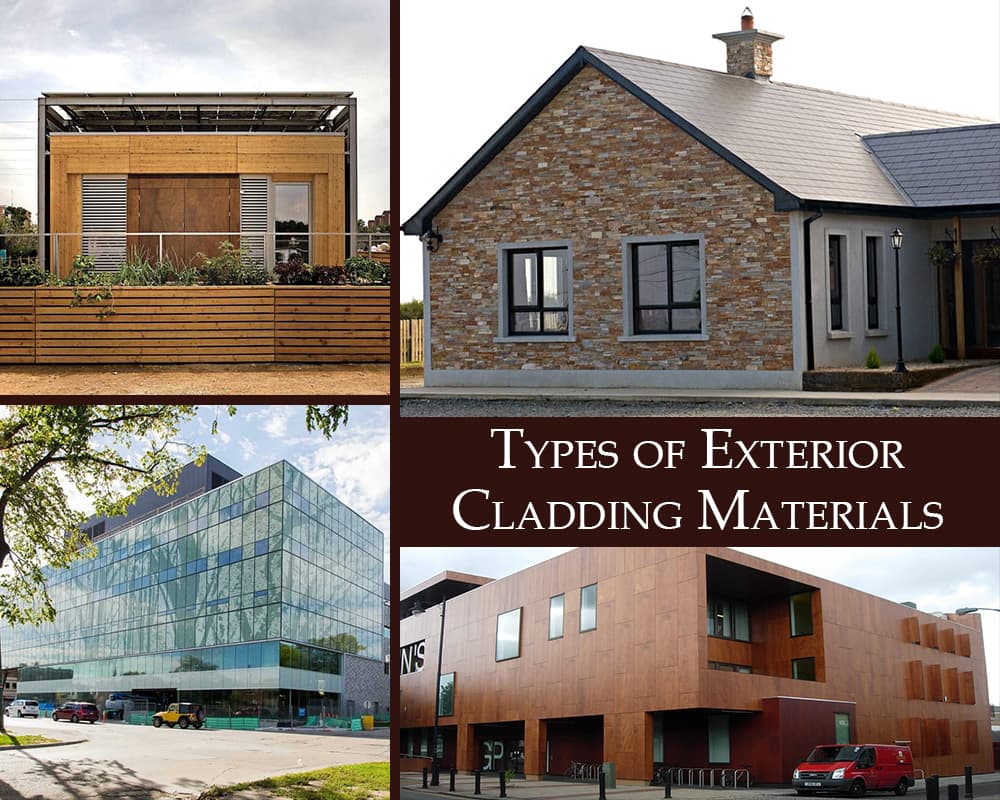 Types of Exterior Cladding Materials – 00 – 0205200003 Types of Exterior Cladding Materials
