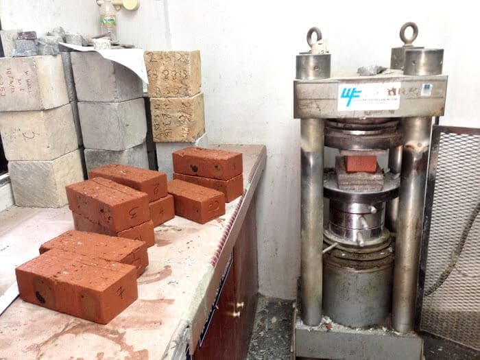 Compressive Strength of Brick Testing – 01 – 0306050002 Compressive Strength of Brick