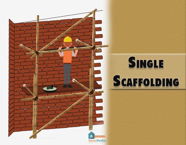 Single Scaffolding or Bricklayer’s Scaffolding – 00 – 0205180004 Single Scaffolding