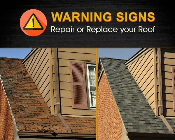 Warning Signs – Repair or Replace your Roof – 00 – 020506010031 Signs You Need a New Roof