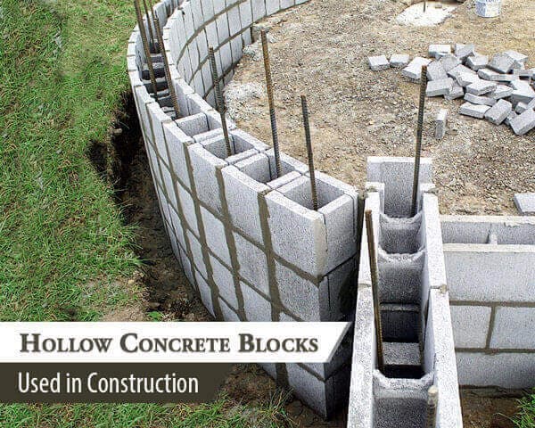 Hollow Concrete Blocks Used in Construction Image – 03 – 0306090001 Hollow Concrete Block Used in Construction Image