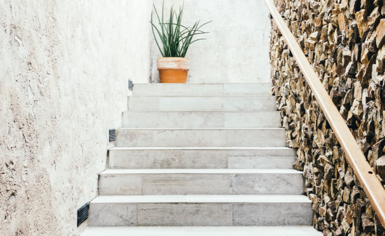 Stone Stairs at Home Stone Stairs at Home