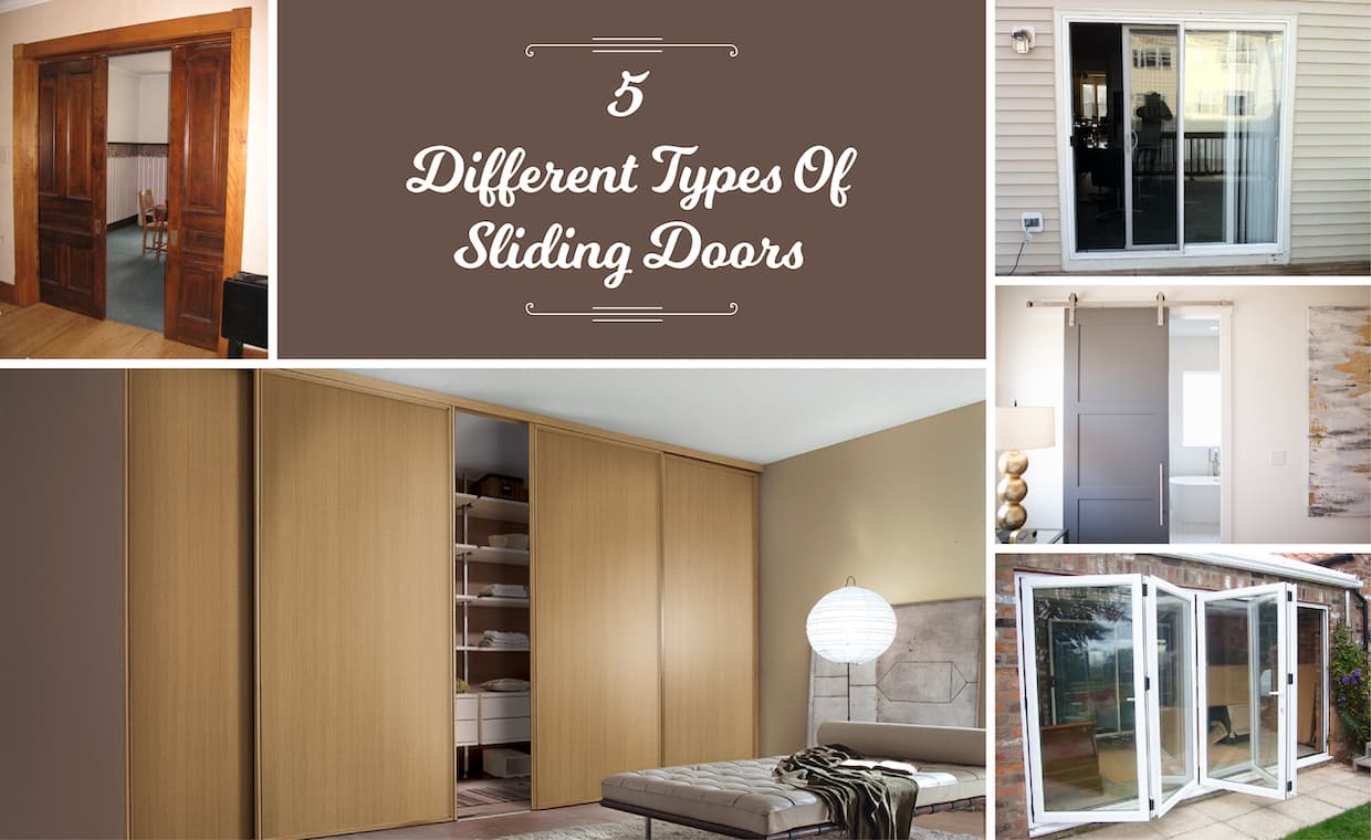 Types of Sliding Doors Types of Sliding Doors