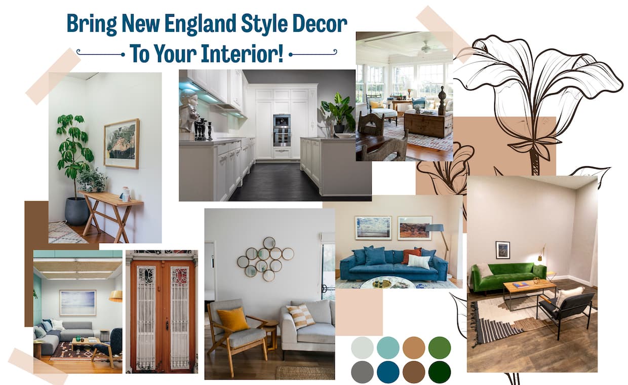Glimpse into New England Style Décor Glimpse into New England Style Décor
