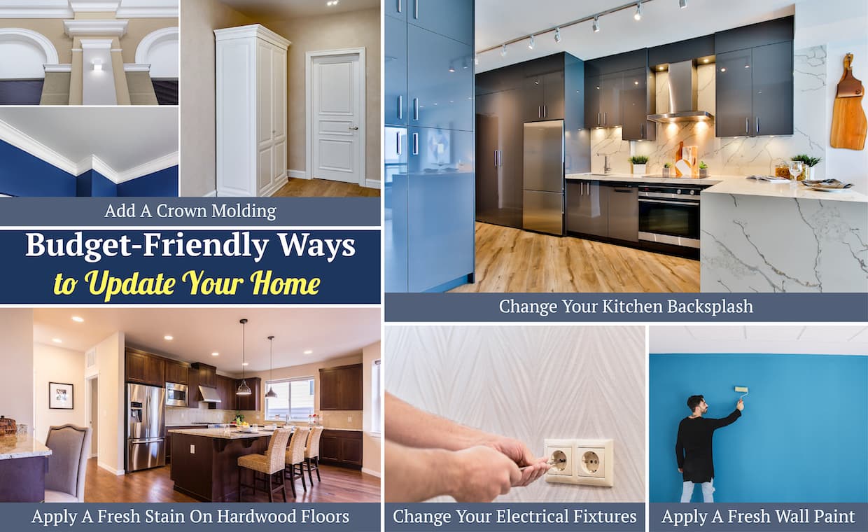 Ways To Update Your Home On A Budget Ways To Update Your Home On A Budget