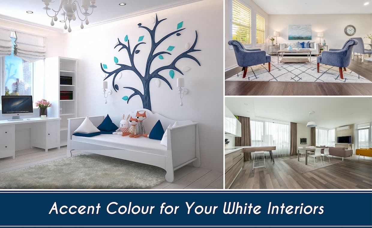 Accent Colour For A Fully White Room Accent Colour For A Fully White Room