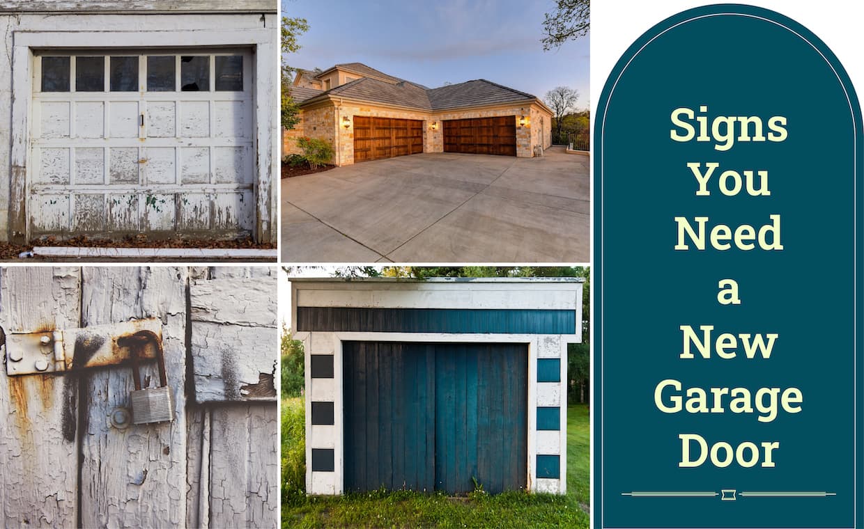 Print Signs you need a New Garage Door