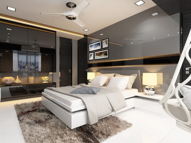 Contenporary Styled Luxurious Bedroom Contenporary Styled Luxurious Bedroom