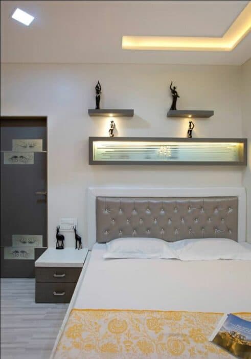This Bedroom has a Rectangular Wooden Bed – 1 This Bedroom has a Rectangular Wooden Bed - 1