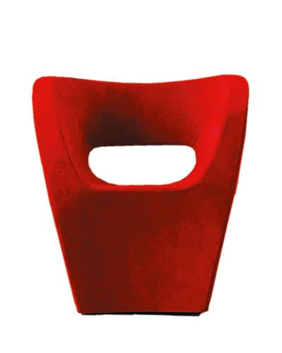Modern Style Red Chair with Unique Design Modern Style Red Chair with Unique Design