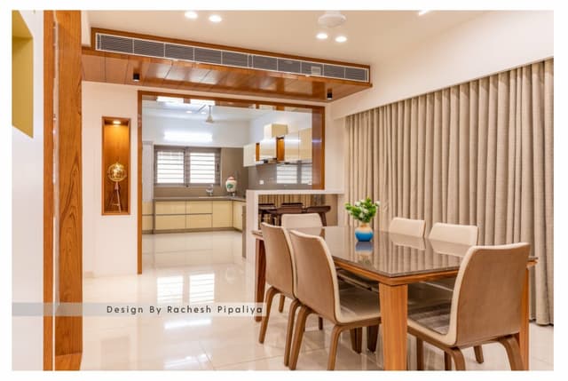 Modern and Elegantly Designed Dining Room Modern and Elegantly Designed Dining Room