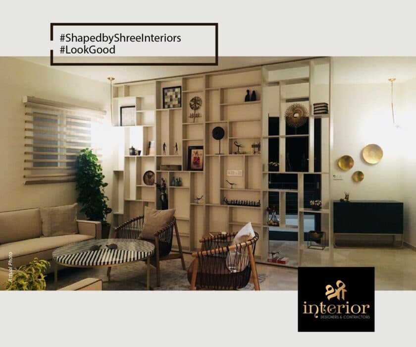 Sofa Paired with a Modern Striped Coffee Table Sofa Paired with a Modern Striped Coffee Table