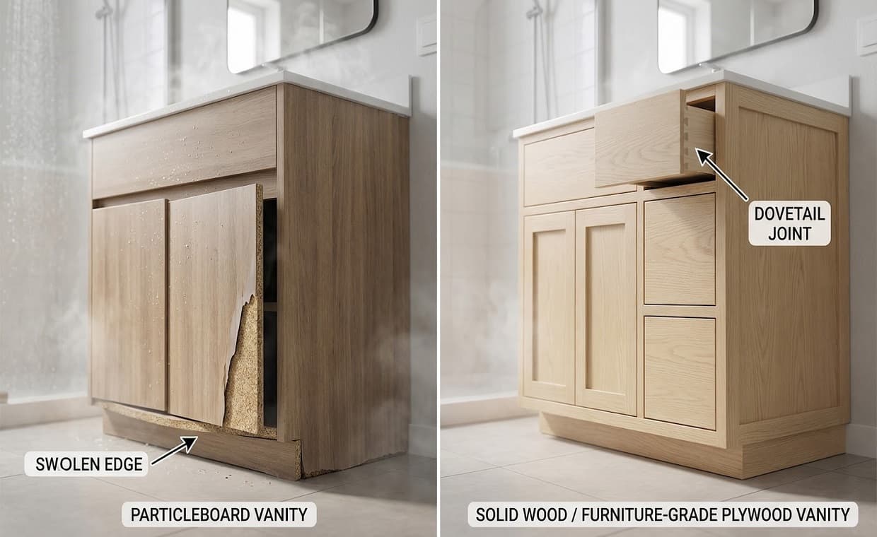 36-inch Solid-Wood Vanity 36-inch Solid-Wood Vanity