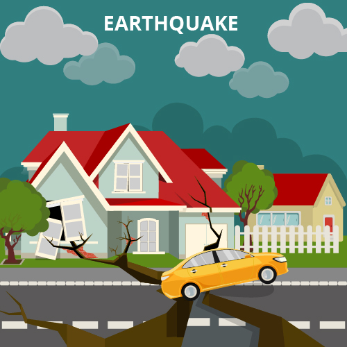 Stay Inside Vehicle During an Earthquake