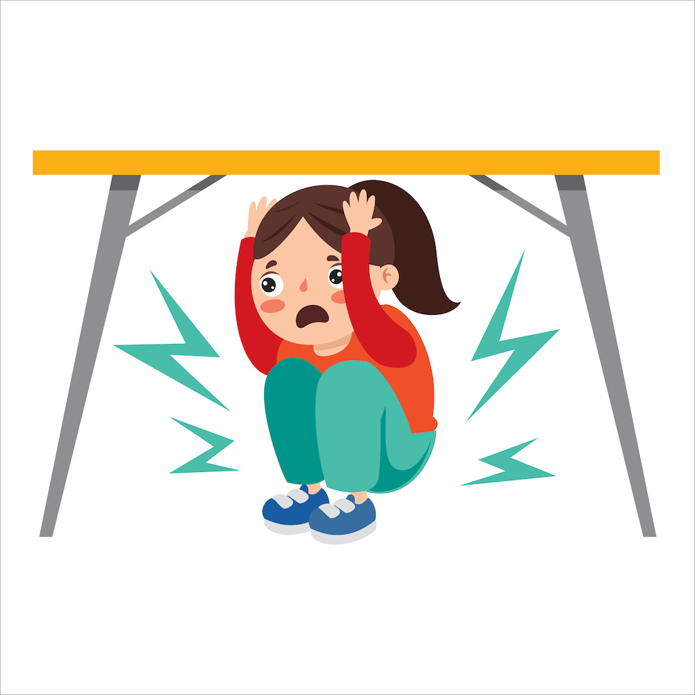 Take Cover Under a Piece of Furniture