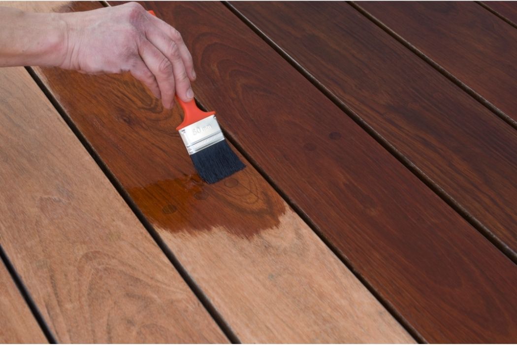 Removing Oil and Stain from Wood