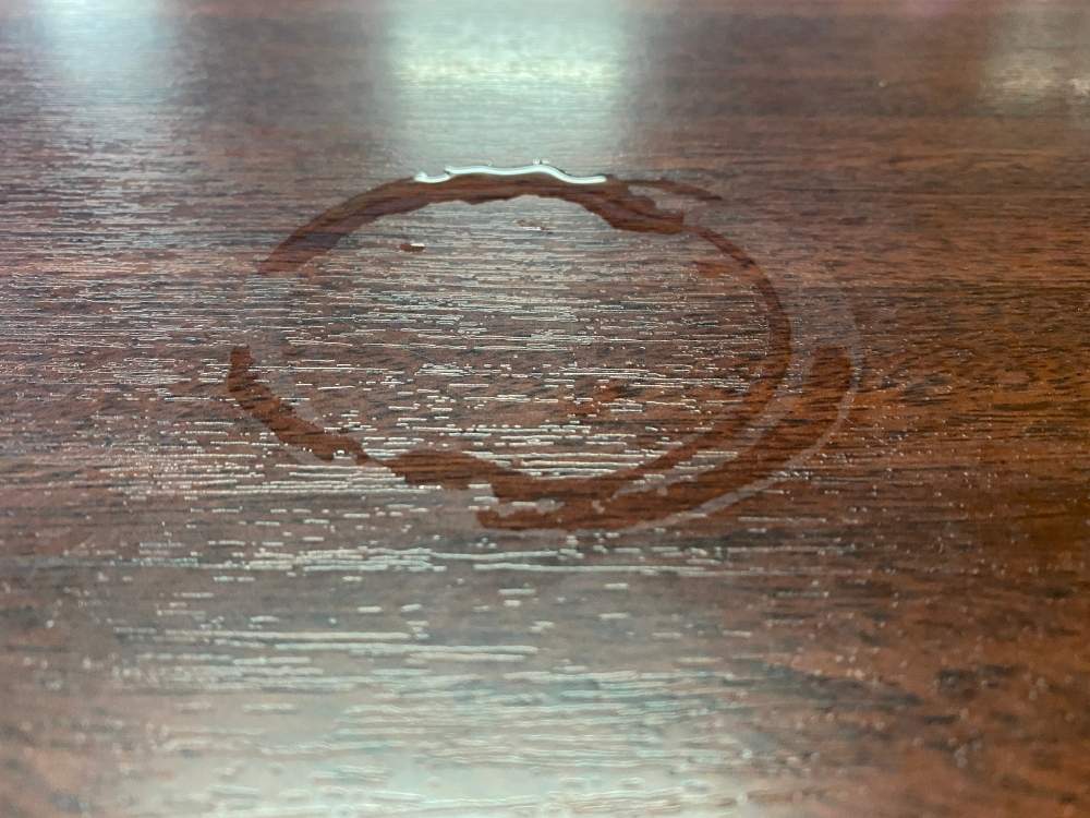 Water Spot on Wooden Furniture