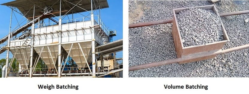 Weigh Batching vs Volume Batching
